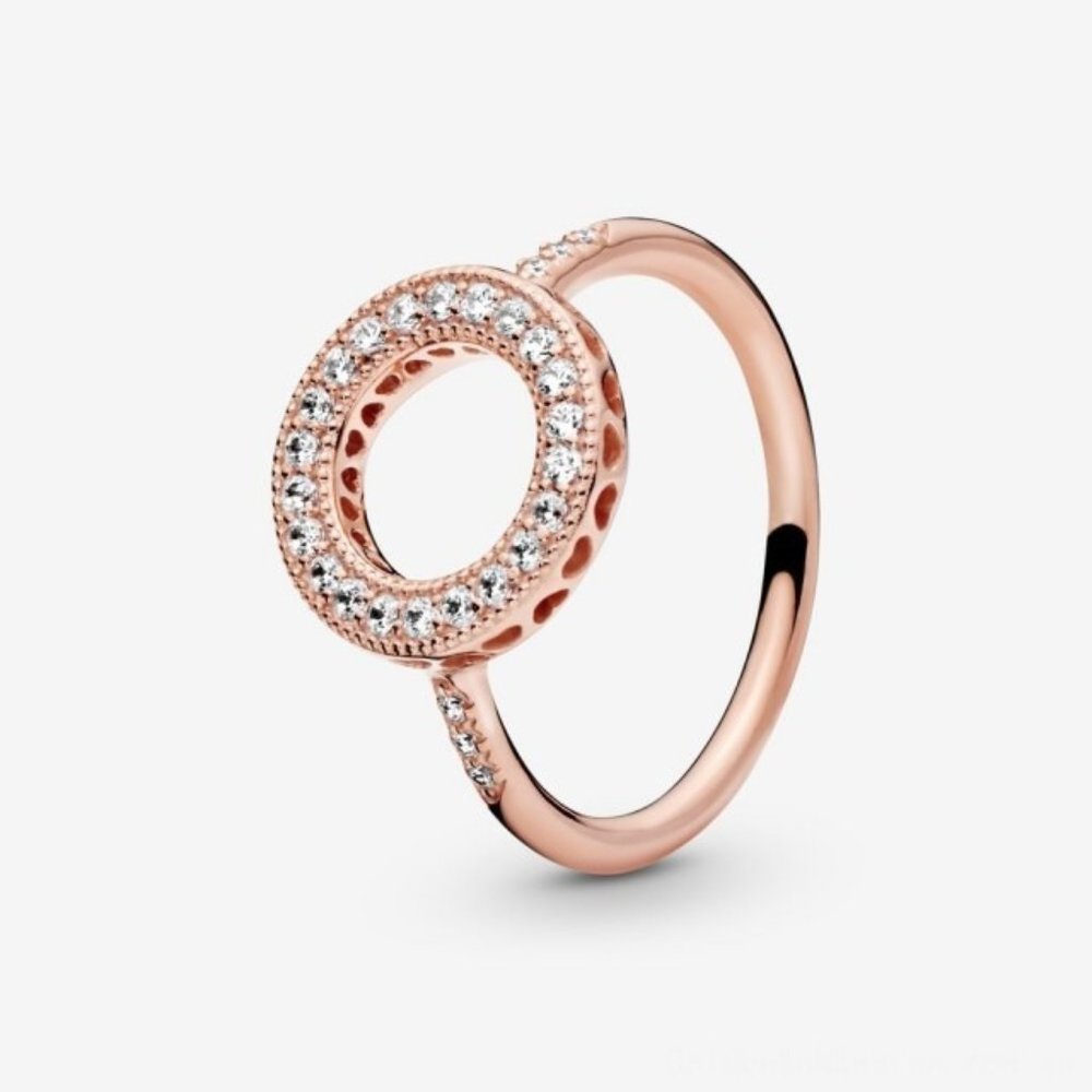 🆕 Pandora Sparkling Halo Ring